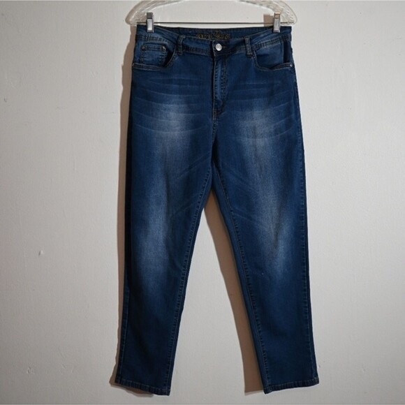 Puzzle Jeans Blue Skinny Denim Jeans Size 14 - Picture 2 of 11